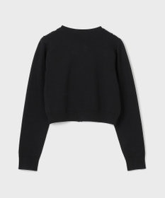 GRACE CONTINENTAL サテンコードニットカーディガン