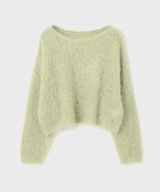 GRACE CONTINENTAL フィルムヤーンニットトップ