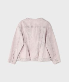 GRACE CONTINENTAL ペプラムデニムジャケット