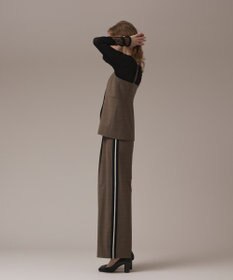 GRACE CONTINENTAL サイドラインパンツ