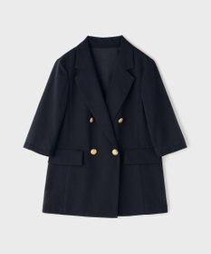 GRACE CONTINENTAL シアーハーフスリーブジャケット