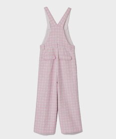 GRACE CONTINENTAL チェックツイードサロペット