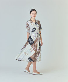 GRACE CONTINENTAL チェーンシャツドレス