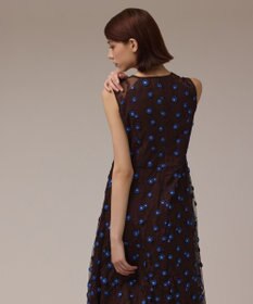 GRACE CONTINENTAL バイカラーレースワンピース