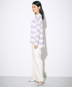 GRACE CONTINENTAL ウールストレッチセミワイドパンツ