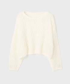 GRACE CONTINENTAL フィルムヤーンニットトップ