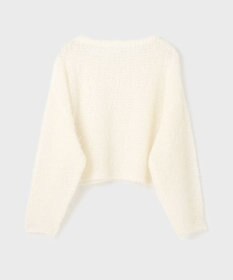 GRACE CONTINENTAL フィルムヤーンニットトップ