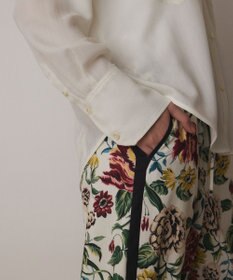 GRACE CONTINENTAL アンティークフラワープリントパンツ