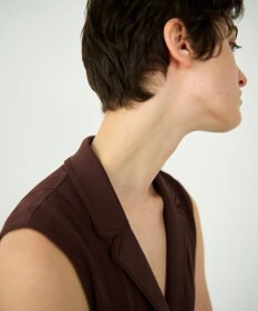 GRACE CONTINENTAL ダブルフロントニットジレ