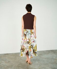 GRACE CONTINENTAL ダブルフロントニットジレ