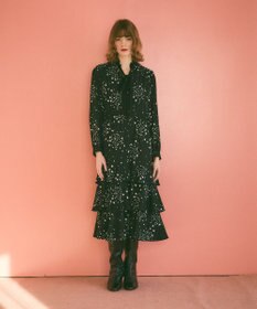 GRACE CONTINENTAL エトワールドレープドレス