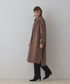 GRACE CONTINENTAL ウールカシミヤリバーコート
