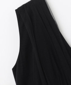 GRACE CONTINENTAL チュールドレープドレス