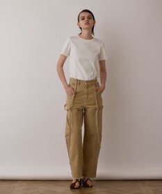 GRACE CONTINENTAL コンパクト天竺トップ ホワイト