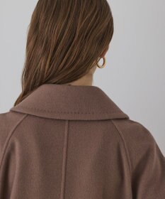 GRACE CONTINENTAL ウールカシミヤリバーコート