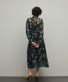 GRACE CONTINENTAL ドロストティアードフレアワンピース