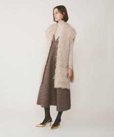 GRACE CONTINENTAL 起毛ニットベスト