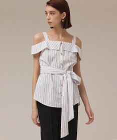 GRACE CONTINENTAL シャツキャミソール ホワイト