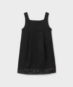 GRACE CONTINENTAL スパンコールヘムミニワンピース