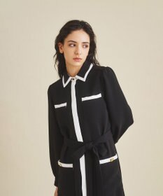 バイカラーシャツドレス / GRACE CONTINENTAL | GRACE CONTINENTAL  