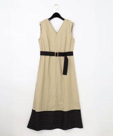 【新品タグ付き】 ダイアグラム ステッチ フレア サック ワンピース ロング ステッチフレアサックワンピース2 / GRACE CONTINENTAL | GRACE