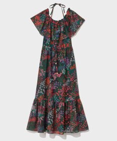 GRACE CONTINENTAL ボタニカルプリントワンピース