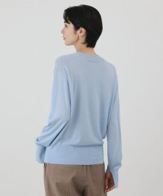 GRACE CONTINENTAL ウールシルククルーニットトップス