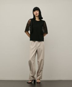 GRACE CONTINENTAL レースフレアカットトップ