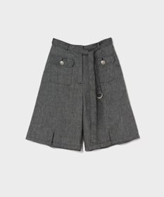 GRACE CONTINENTAL リネンデニムライクパンツ