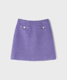GRACE CONTINENTAL リングウールミニスカート