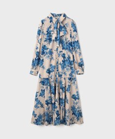 GRACE CONTINENTAL ブーケフラワープリントワンピース