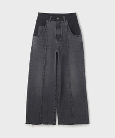 GRACE CONTINENTAL コンビデニムワイドパンツ