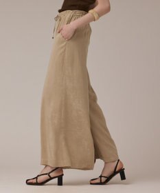 GRACE CONTINENTAL フィブリルイージーパンツ