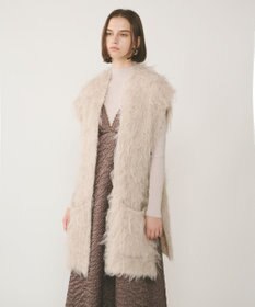 GRACE CONTINENTAL 起毛ニットベスト