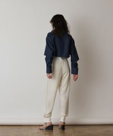 GRACE CONTINENTAL タックスリーブデニムシャツ