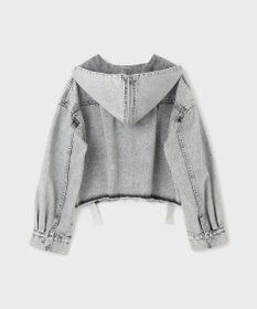 GRACE CONTINENTAL フードジップデニムジャケット