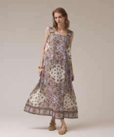 GRACE CONTINENTAL マルチWAYシフォンワンピース