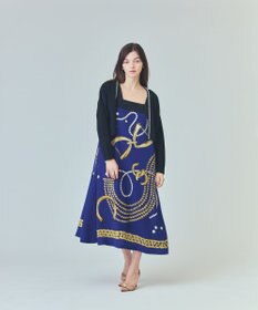 GRACE CONTINENTAL パールショートカーディガン