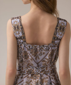 GRACE CONTINENTAL マルチWAYシフォンワンピース