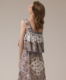 GRACE CONTINENTAL マルチWAYシフォンワンピース