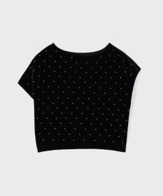 GRACE CONTINENTAL ベロアルーズカットトップ