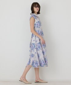 GRACE CONTINENTAL ブーケフラワー刺繍ワンピース