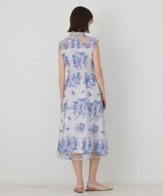 GRACE CONTINENTAL ブーケフラワー刺繍ワンピース