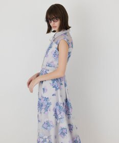GRACE CONTINENTAL ブーケフラワー刺繍ワンピース