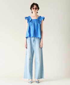 GRACE CONTINENTAL ショルダーフリルトップ