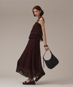 GRACE CONTINENTAL クロシェレースキャミ