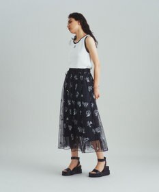 即完売品✨グレースコンチネンタル グレースクラス ヒールモチーフスカート 36 即完売品✨グレースコンチネンタル グレースクラス ヒール