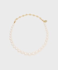 GRACE CONTINENTAL パールリボンネックレス