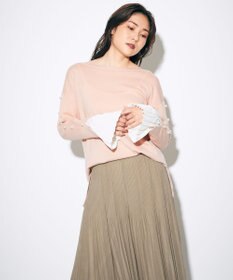 GRACE CONTINENTAL - 【ゆきんこ】グレース パールニットトップ レースパールニットトップ / GRACE CONTINENTAL | GRACE