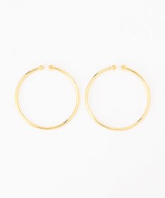 GRACE CONTINENTAL ラインコインフープイヤーカフ